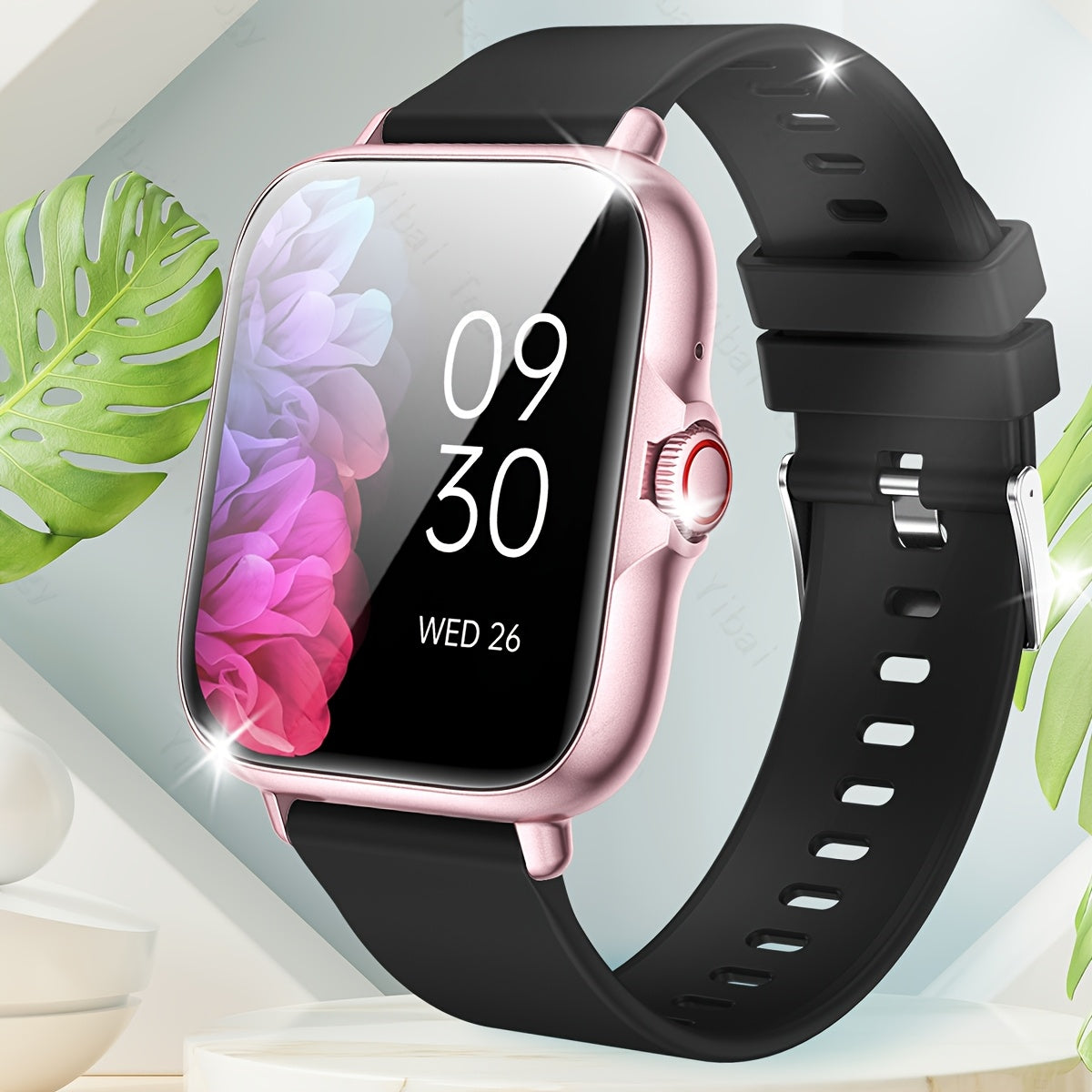 Smartwatch Sports Watch 1.83in HD Screen Voice Assistant Unisex Fitness