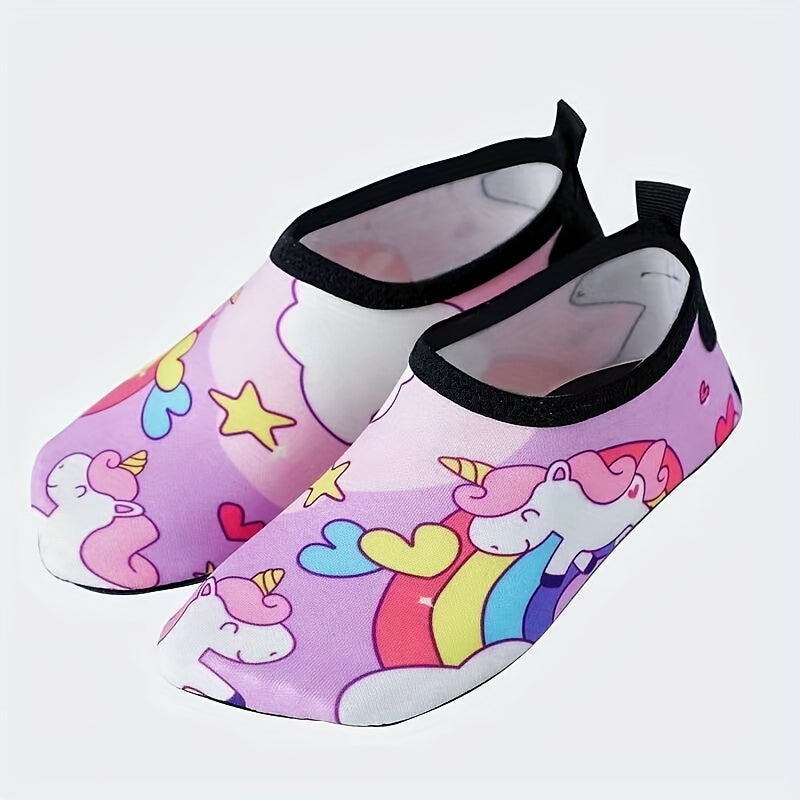 Kids Water Shoes Quick Dry Non Slip Aqua Shoes for Outdoor Activities