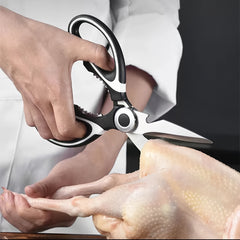 Stainless Steel Kitchen Scissors Food Scissors Strong Chicken Bone Scissors