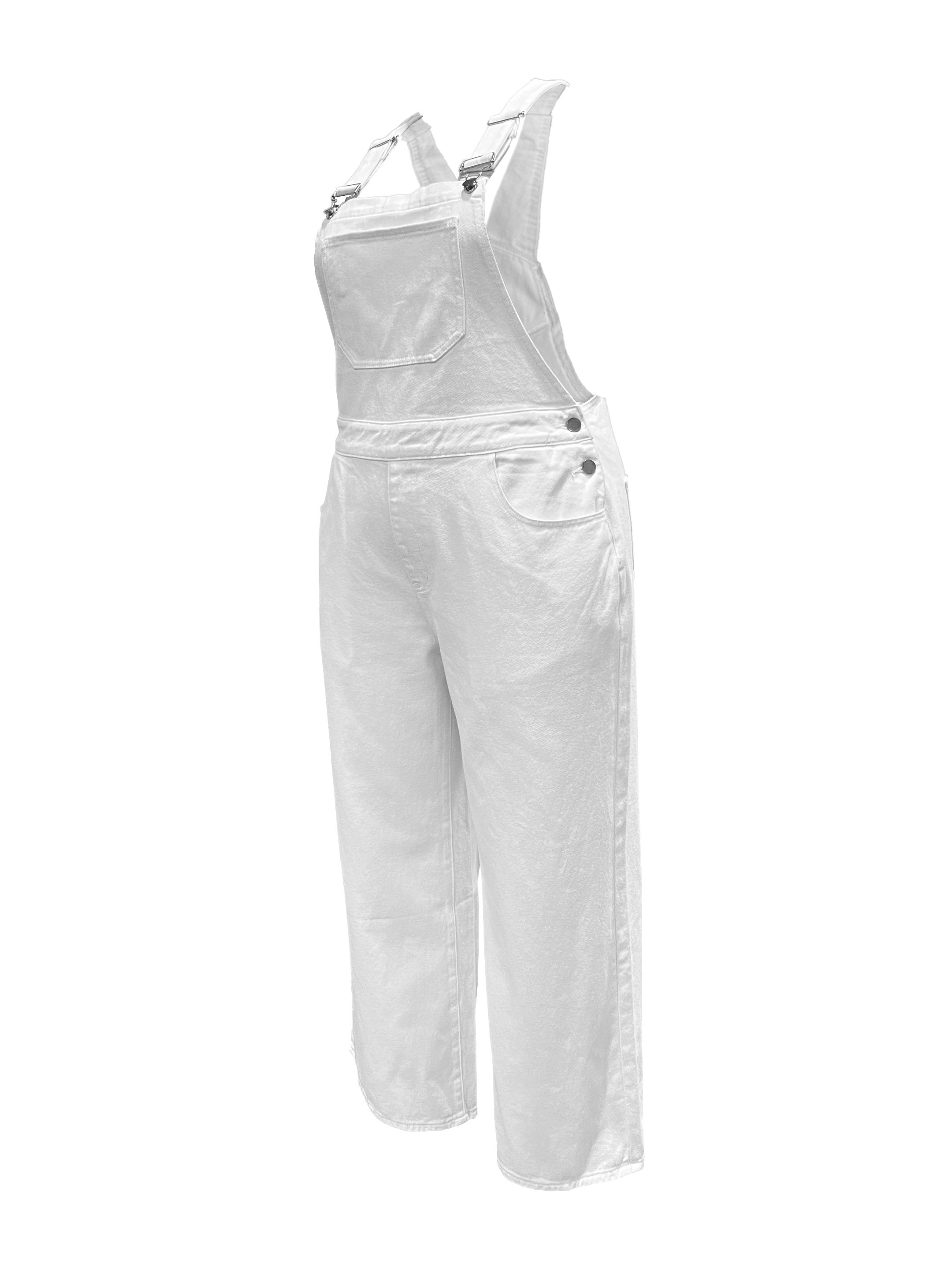 Denim Overalls Wide Leg Overalls Women's