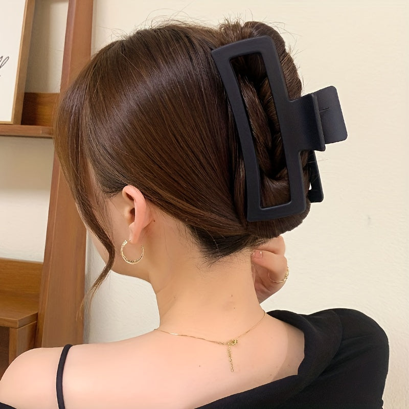 Large Plastic Square Hair Claw Clips Hair Accessories