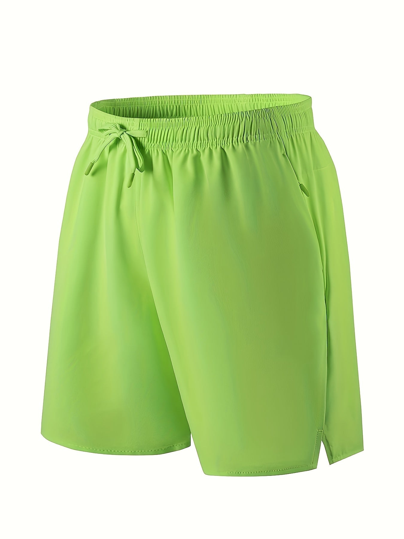 Men's Quick Dry Comfy Shorts with Zipper Pockets
