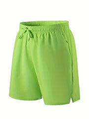 Men's Quick Dry Comfy Shorts with Zipper Pockets