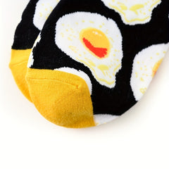 5 Pairs Food Pattern Knit Socks for Kids