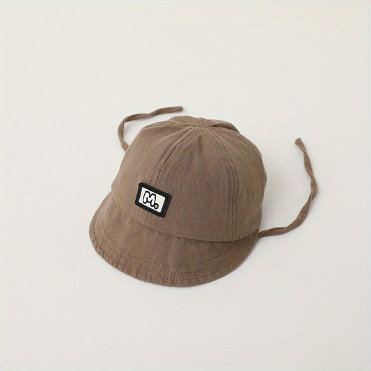 Unisex Sunshade Bucket Hat with M Label for Kids