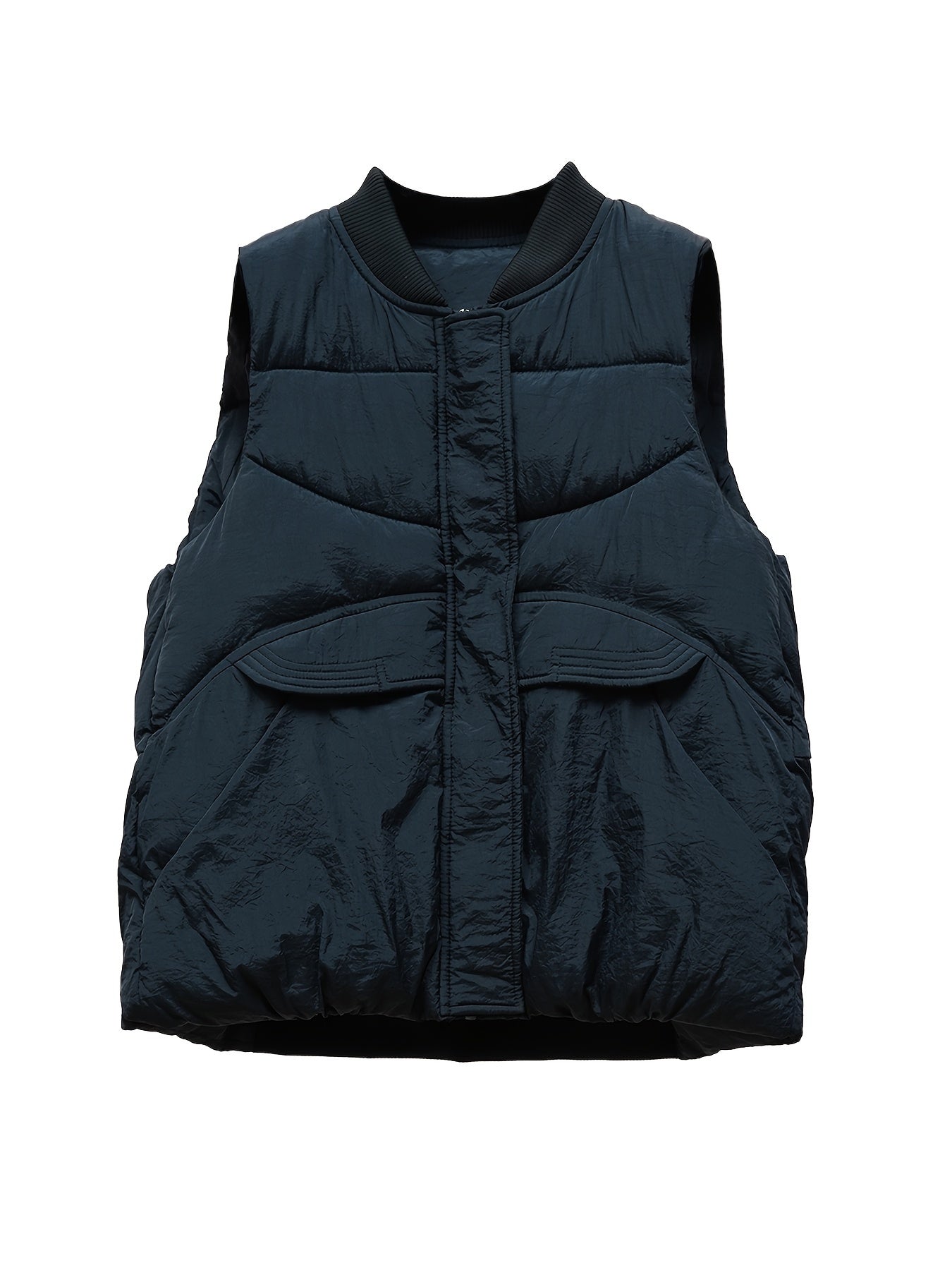 Women's Down Puffer Vest Sleeveless Jacket Winter Activewear