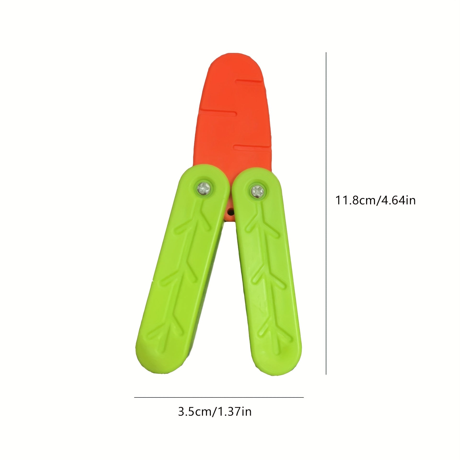 3D Printed Carrot Butterfly Toy for Adults & Kids