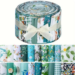 40pcs Floral Printed Quilting Fabric Cotton Craft DIY Doll Clothes Fabric