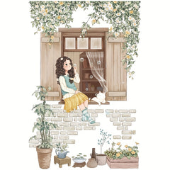 Home Decor Wall Sticker Toilet Sticker Bathroom Toilet Lid Sticker