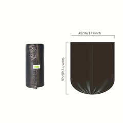 100 Pcs 5L Garbage Bags Trash Can Liners Strong Unscented