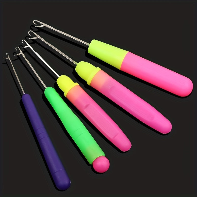 Crochet Hook Repair Set Plastic Handle Small Crochet Woolen T