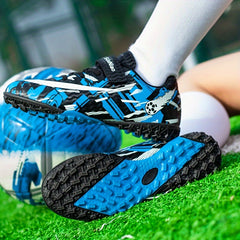 Boy's Turf Football Boots Anti Skid TF Soccer Cleats