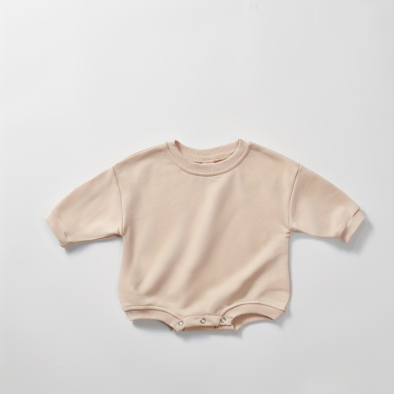 Baby Long Sleeve Cotton Triangle Romper for Spring and Autumn