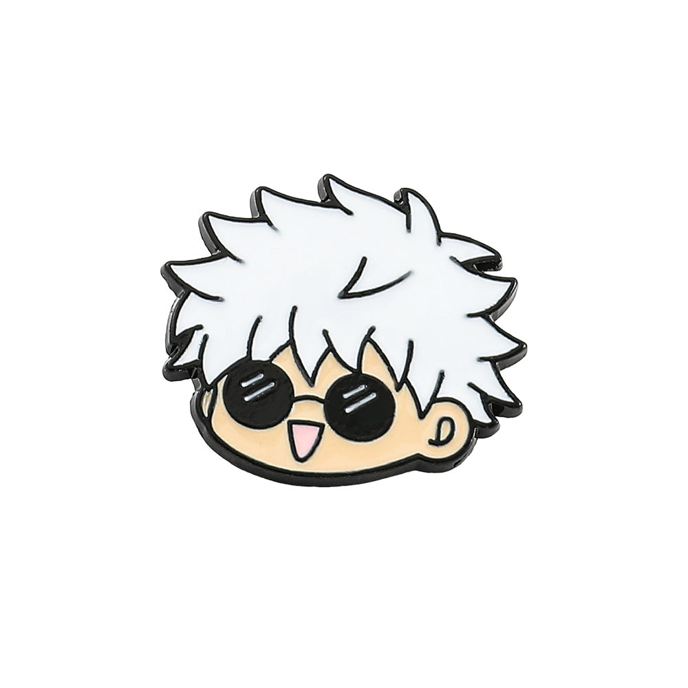 Cartoon Anime Character Metal Pin Decorative Accessories for Clothes Backpack