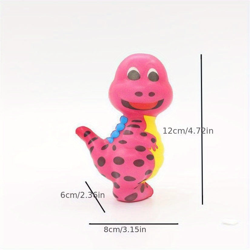 PU Dinosaur Slow Rebound Squeeze Toy Keychain