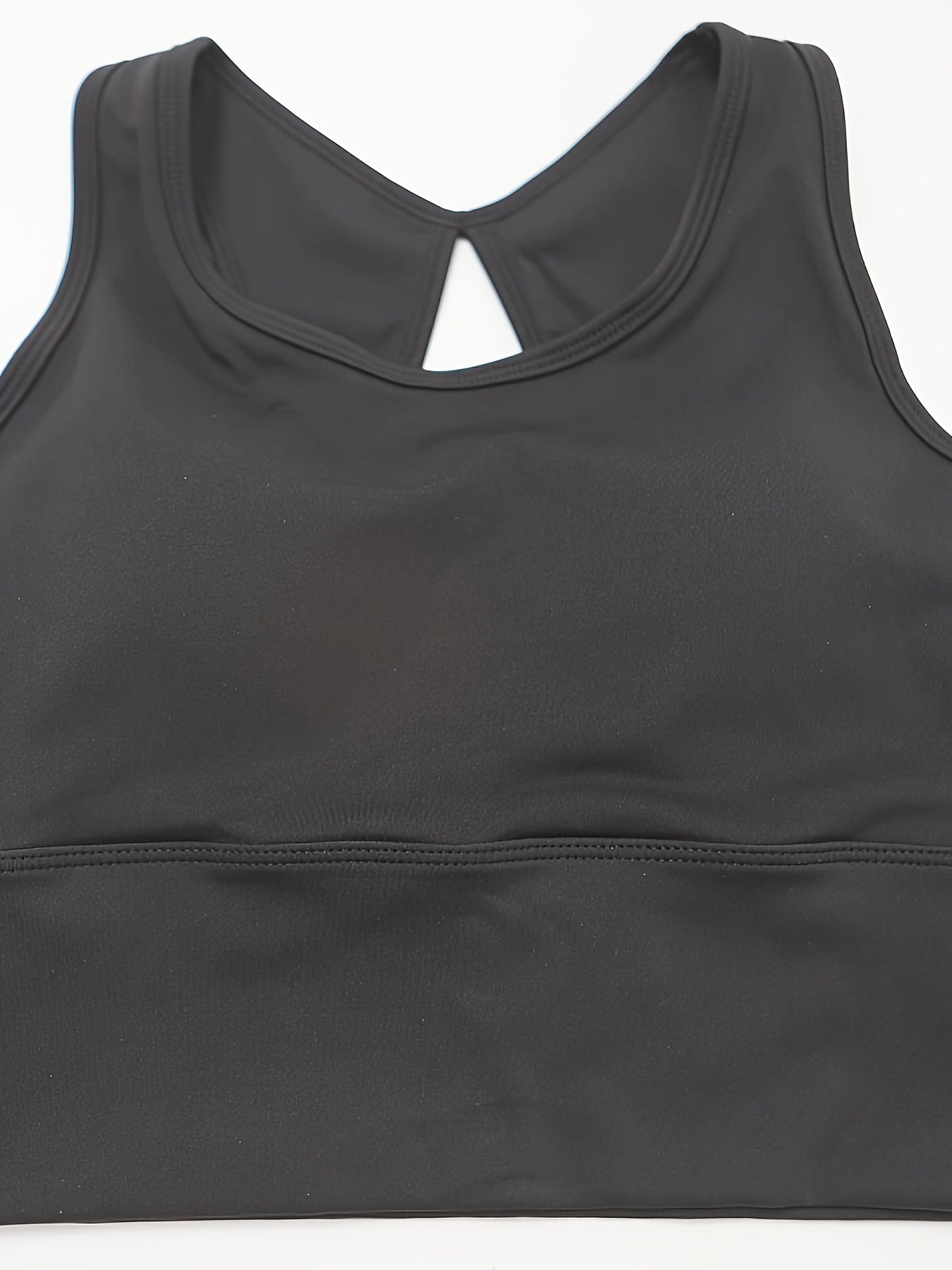 High Stretch Round Neck Sports Bra for Women