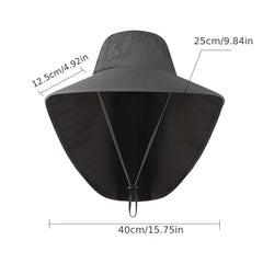 Outdoor Bucket Hat Men's Women's Sunscreen Quick drying UV Protection Sunshade