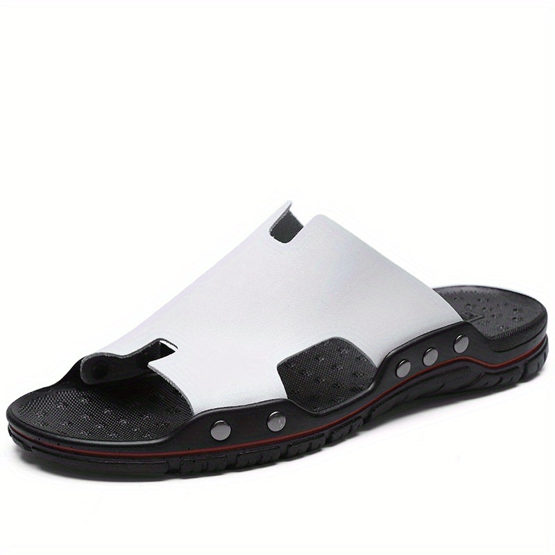 Men's Wear Resistant Non Slip Slides Indoor Outdoor Bathroom Beach