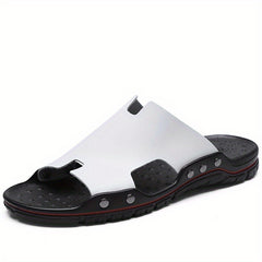 Men's Wear Resistant Non Slip Slides Indoor Outdoor Bathroom Beach