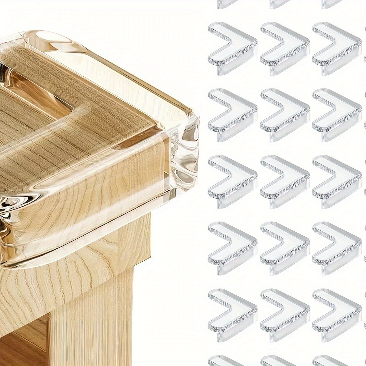 20pcs Clear Corner Protector Guard for Table Edges & Corners