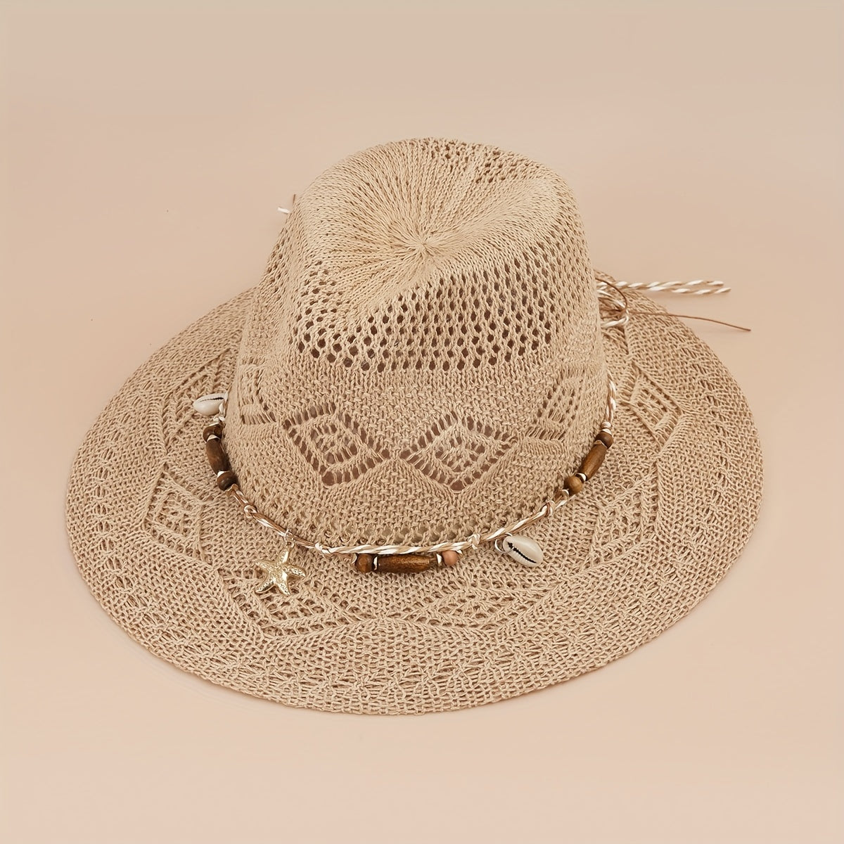 Cowboy Jazz Straw Hat Summer Sun Beach Hat