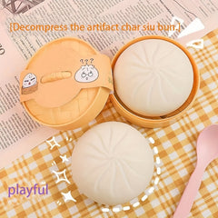 Big Steamed Buns Barbecued Pork Buns Slow Rebound Vent Toy