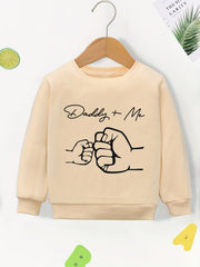 Boys Creative Print Sweatshirt Top Kids Clothes