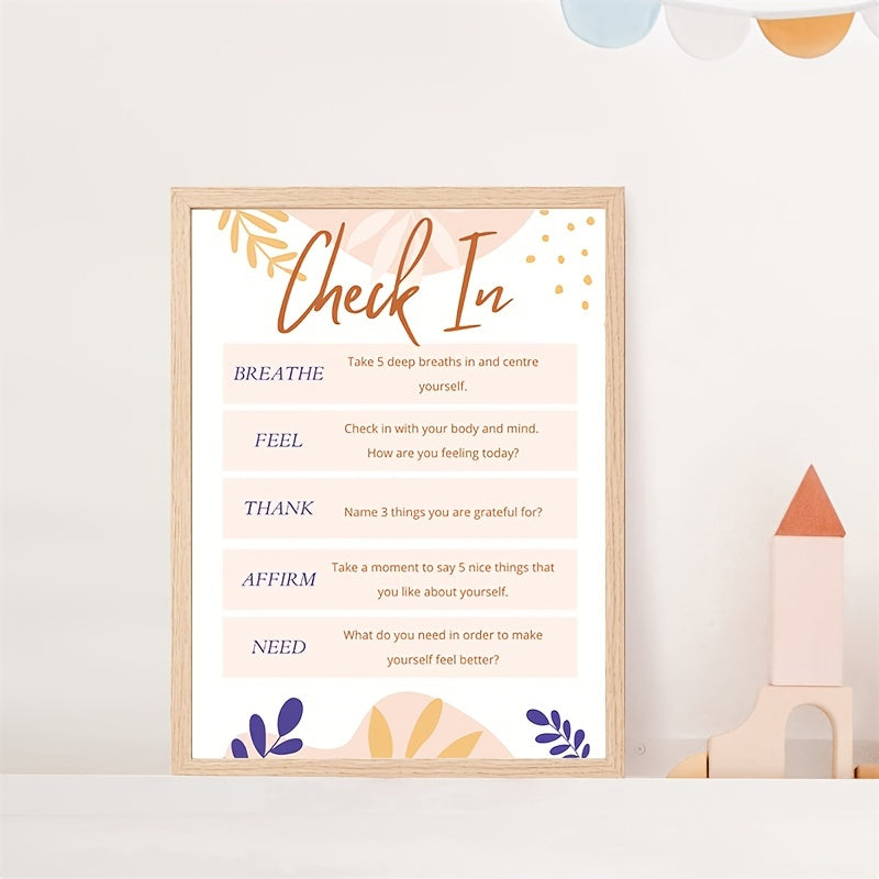 Boho Educational Art Print for Social Workers