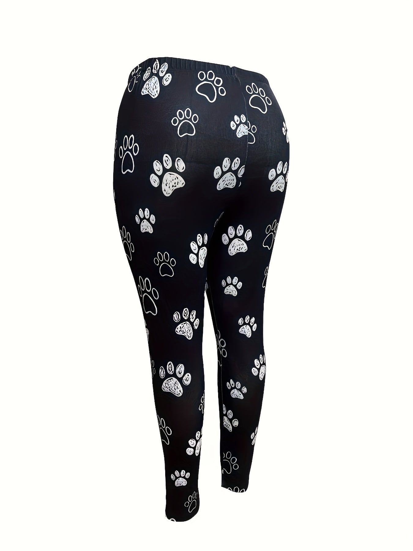 Paw Print High Rise Leggings