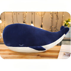 Whale Plush Toy Stuffed Animal Doll for Birthday Present or Home Decor