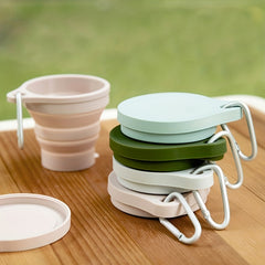 Silicone Folding Water Cup for Travel and Camping