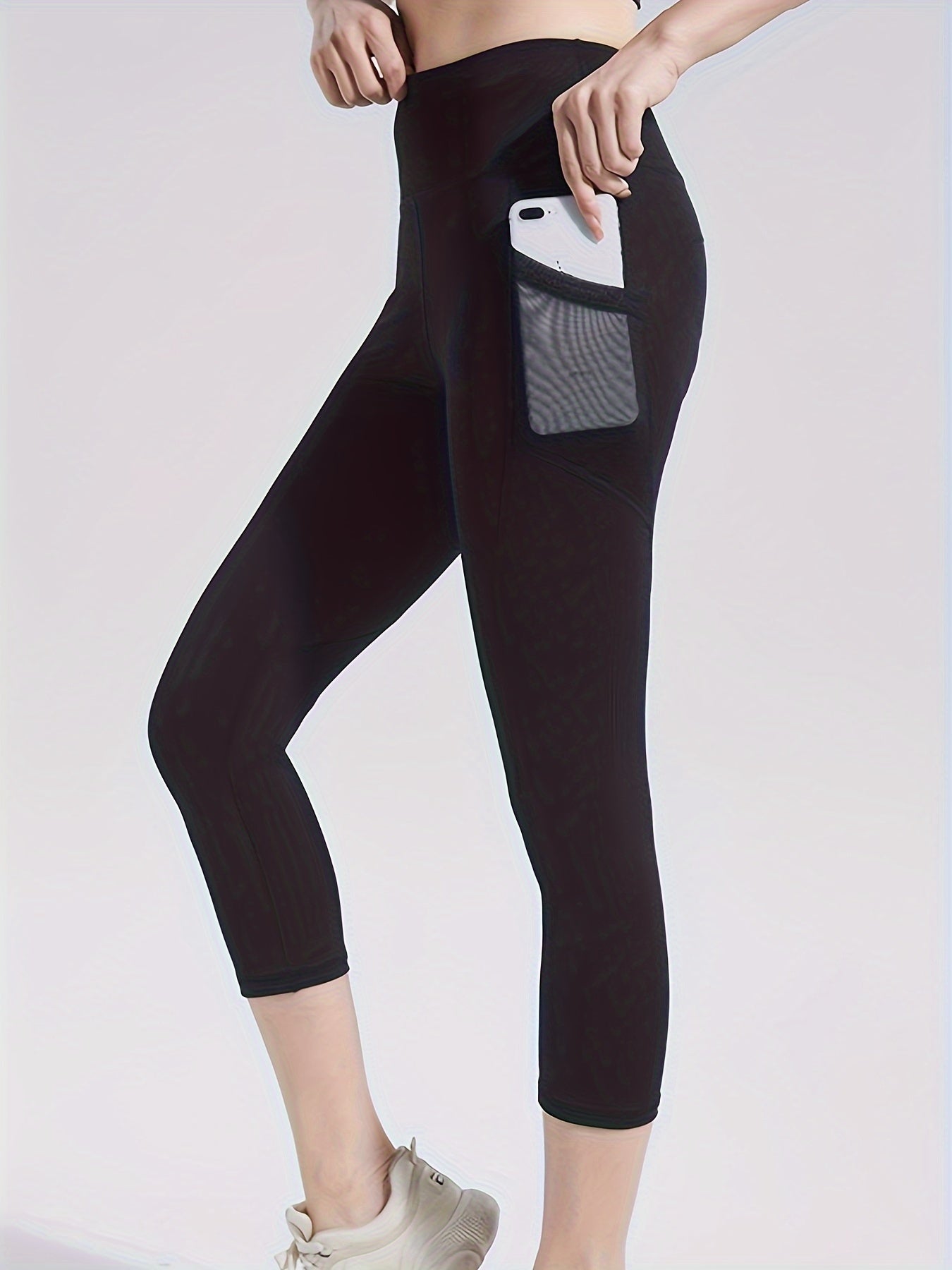 High Stretch Butt Lifting Leggings With Pocket Yoga Fitness Pants