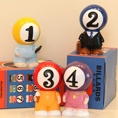 Small Billiard Figurine Billiard Decoration Ornament Home Decor