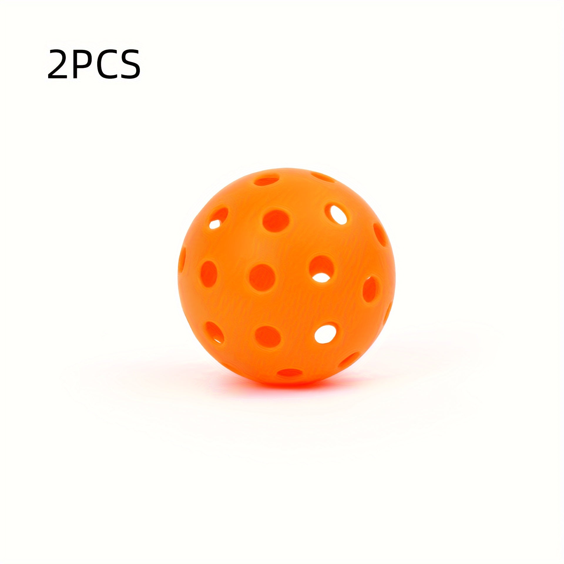 2PCS Outdoor Pickleballs 40 Hole For Training Game Indoor And Outdoor