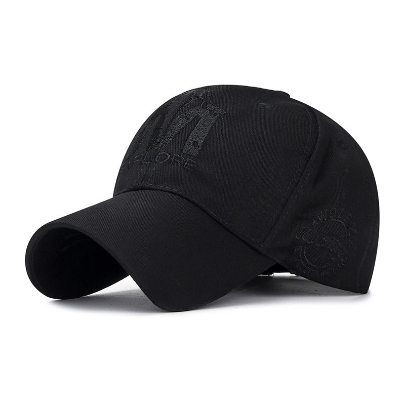 Men's Big M Embroidery Baseball Cap Multicolor