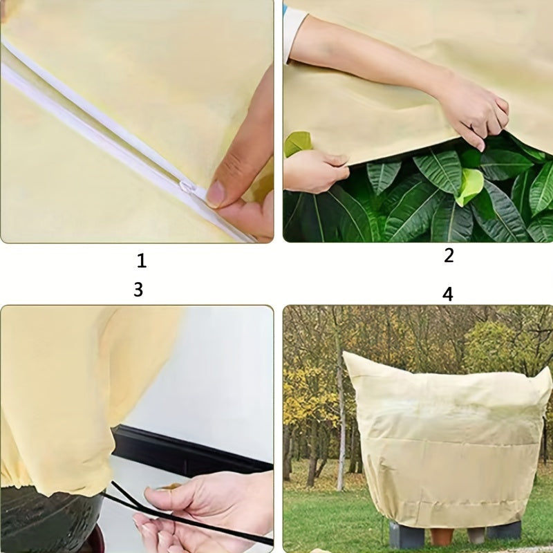 Thickened Plant Cold Cover Winter Anti freeze Plant Protection Cover