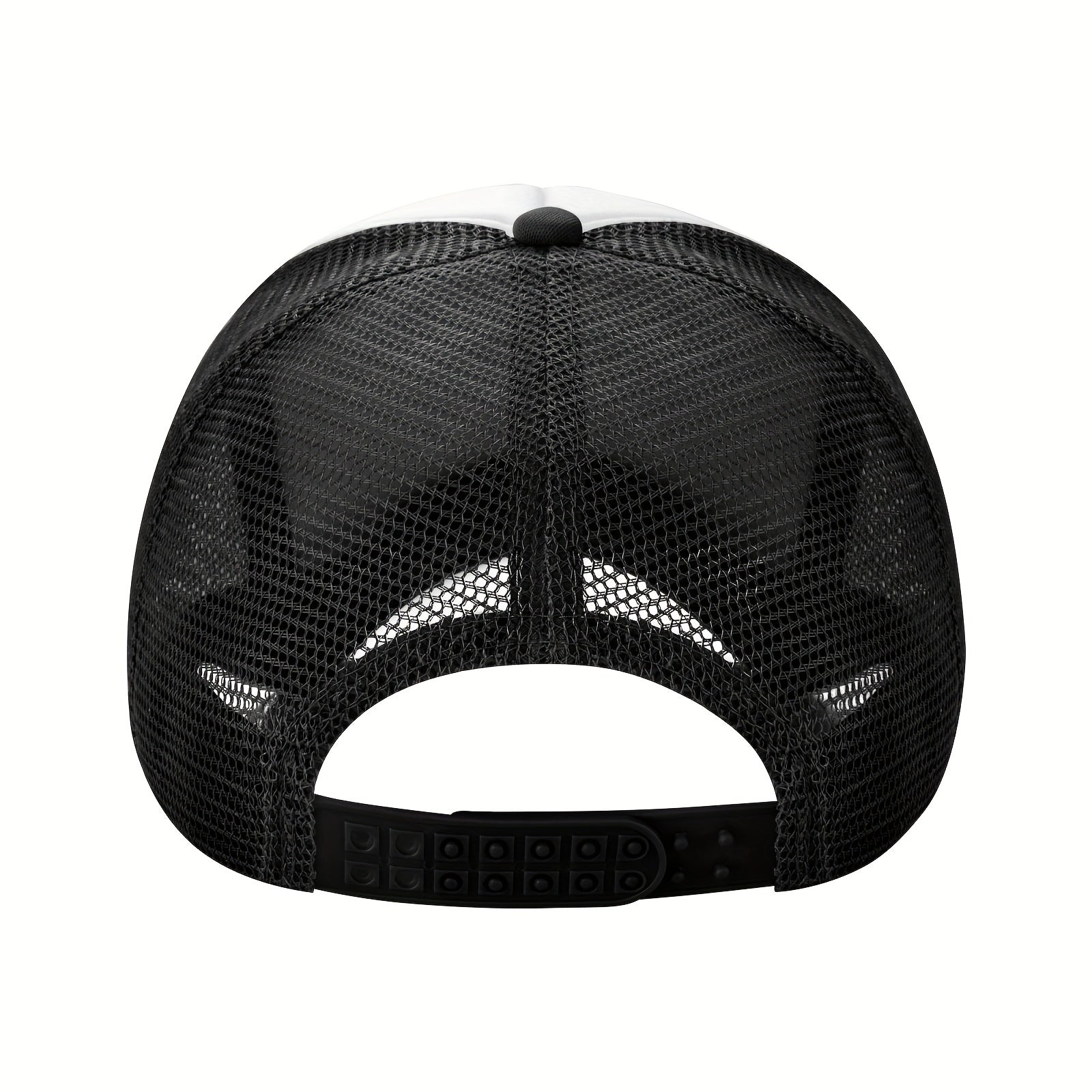 Boys Excavator Print Baseball Cap Sunscreen Mesh Trucker Hat