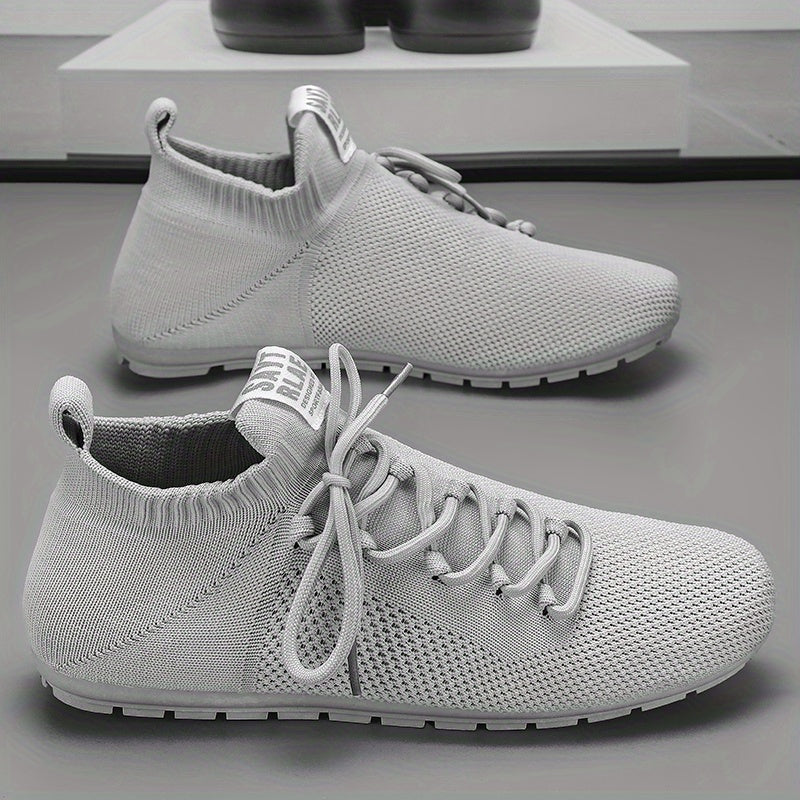 Men's Slip on Sock Sneakers Odor resistant Athletic Shoes
