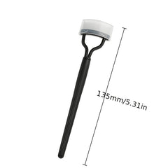 Metal Teeth Eyelash Comb and Brow Brush for Mascara Application