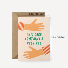 1pc Cartoon Love & Friendship Card for Girlfriend or Boyfriend