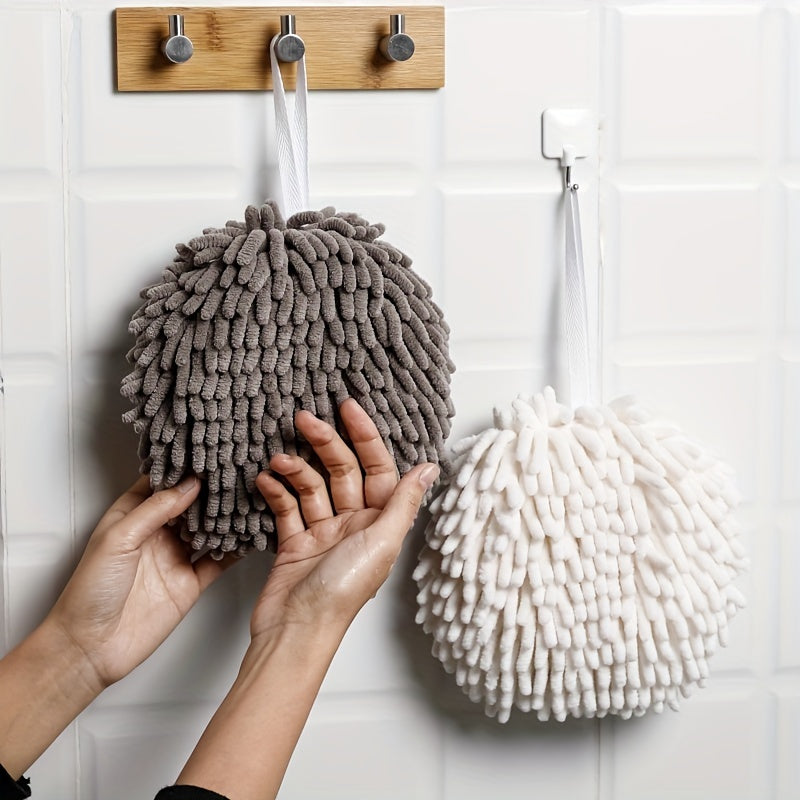 2pcs Large Quick Dry Hand Wipe Towel for Bathroom Kitchen