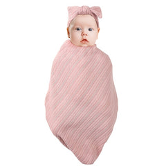 3pc Baby Swaddle Bag Set Newborn Quilt Polyester Cotton Wrap Blanket