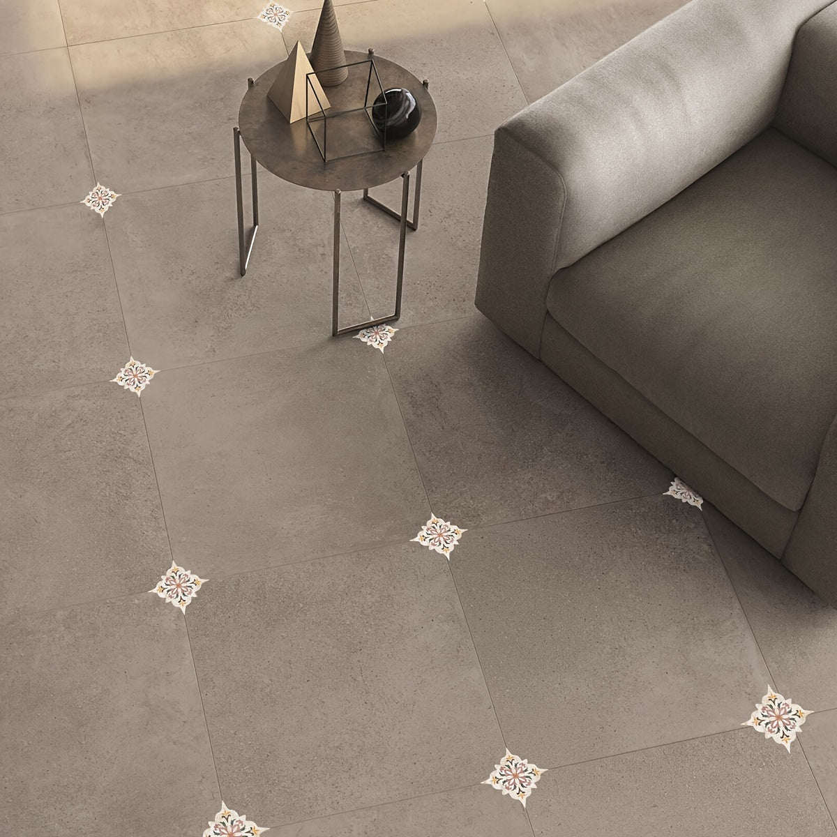 21 Moroccan Tile Line Stickers Waterproof Floor Decoration