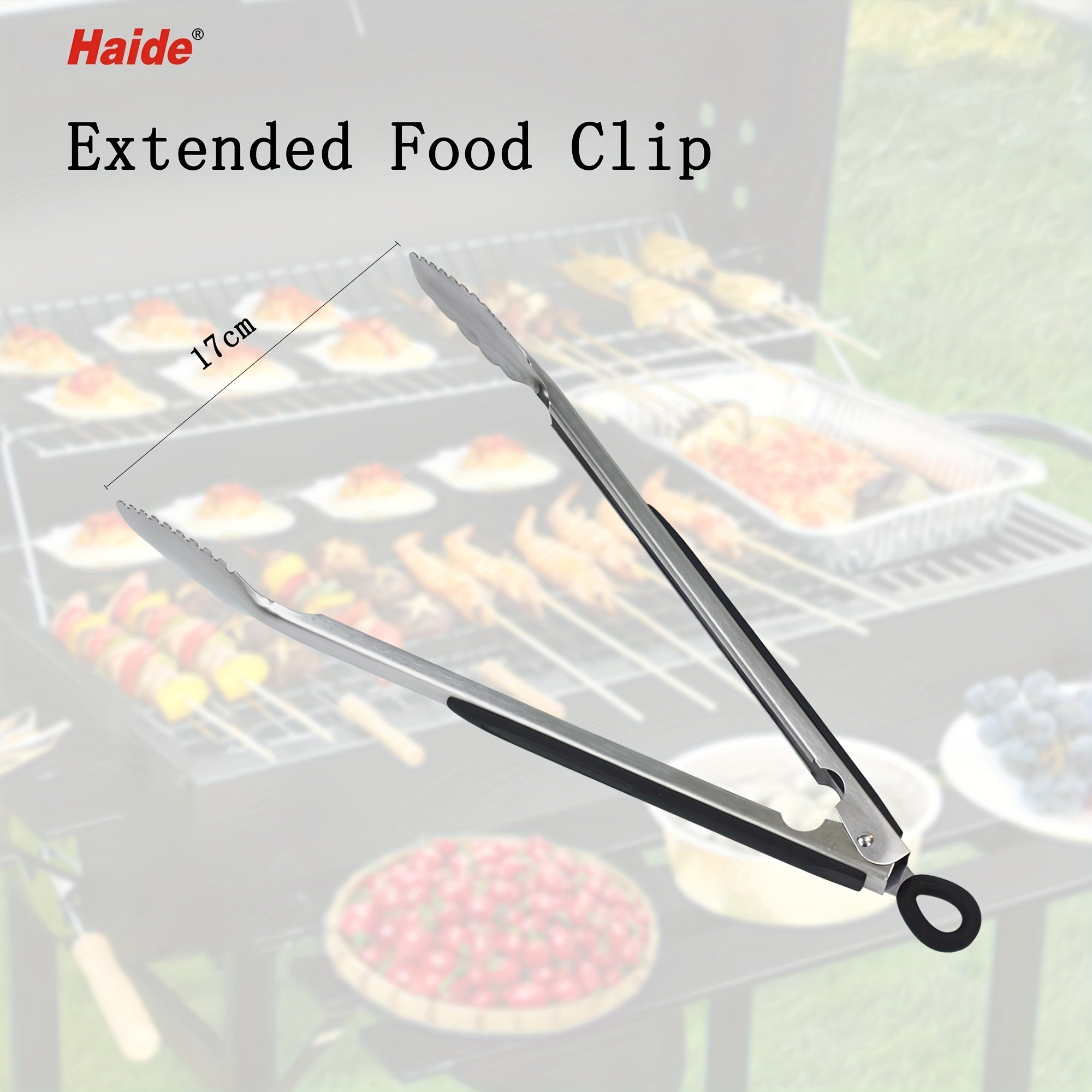 40 Food Tongs Stainless Steel Kitchen Tongs Non Stick Clip Heat Resistant