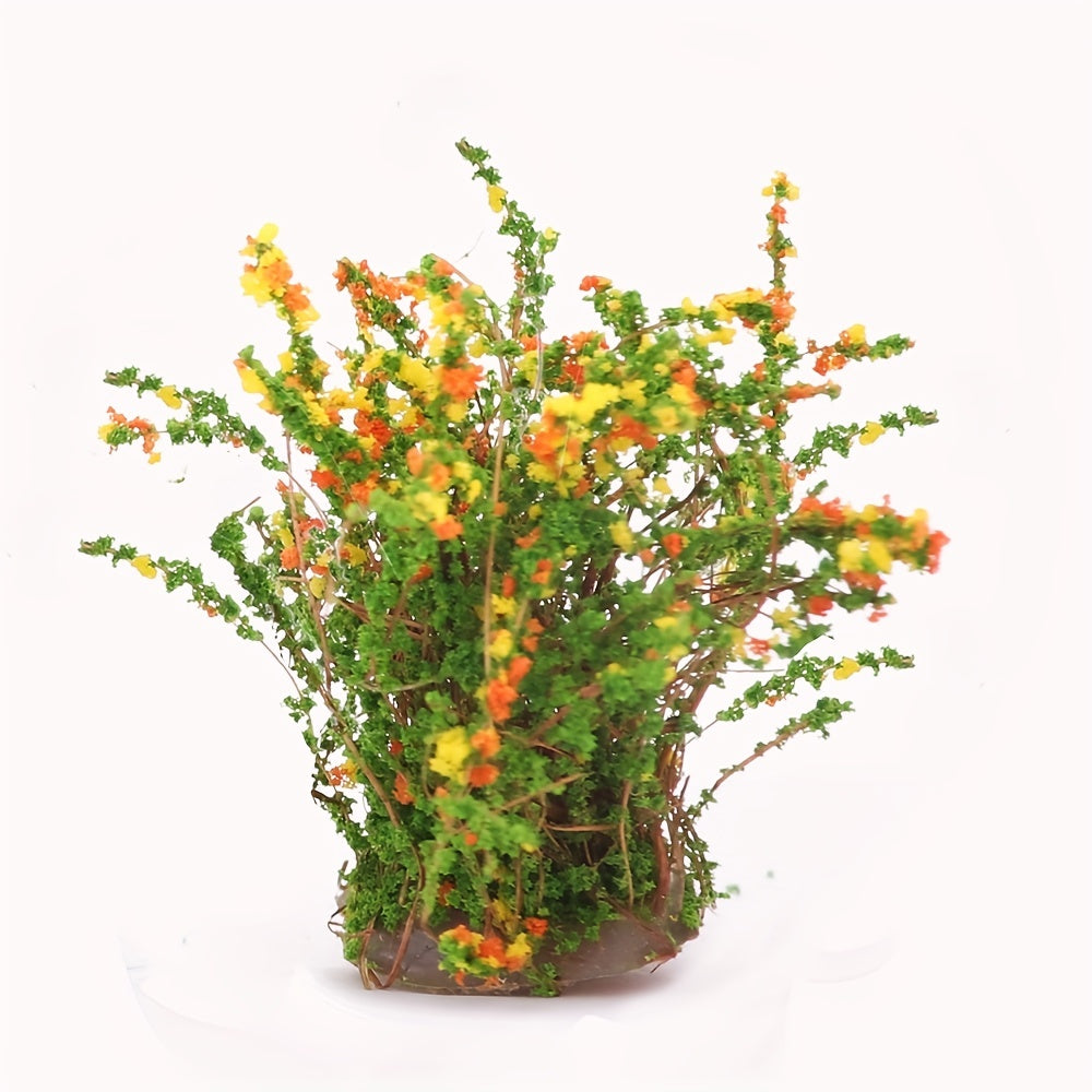 1 57inch Mini Craft Artificial Bush Flower Fairy Garden Home Houses Decoration