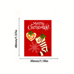 Christmas Holiday Explosive Style Roll Sticker Decoration Gift