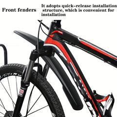Detachable Bicycle Mudguard for Mountain Bike Enhance Riding Experience