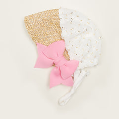 Adorable Dovetail Bow Baby Court Hat