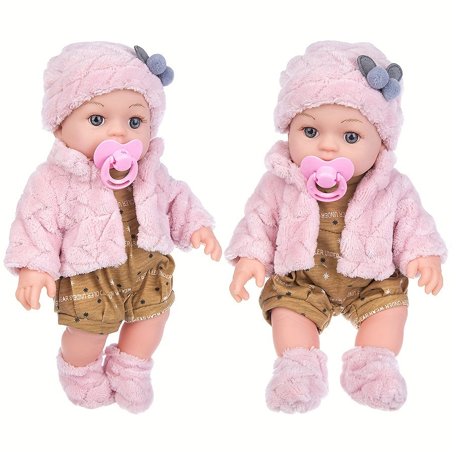 12 Inch Reborn Youngsters Doll Soft PVC Soothing Comfort for Kids