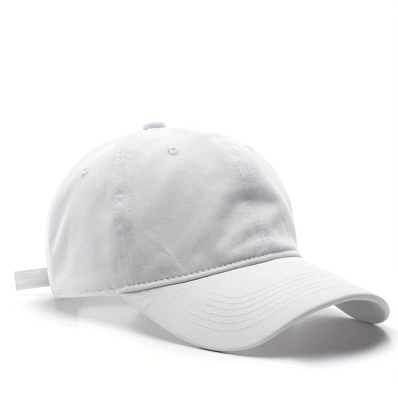 Wide Brim Baseball Cap Sun Protection Hat Summer Head Circumference